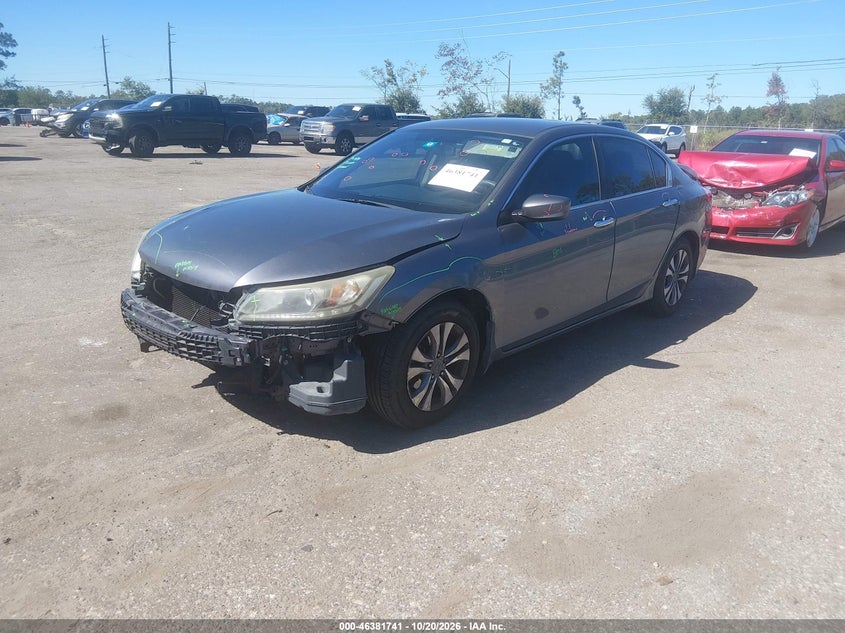 Vin: 1hgcr2f36ea171094, lot: 46882088, honda accord lx 20142