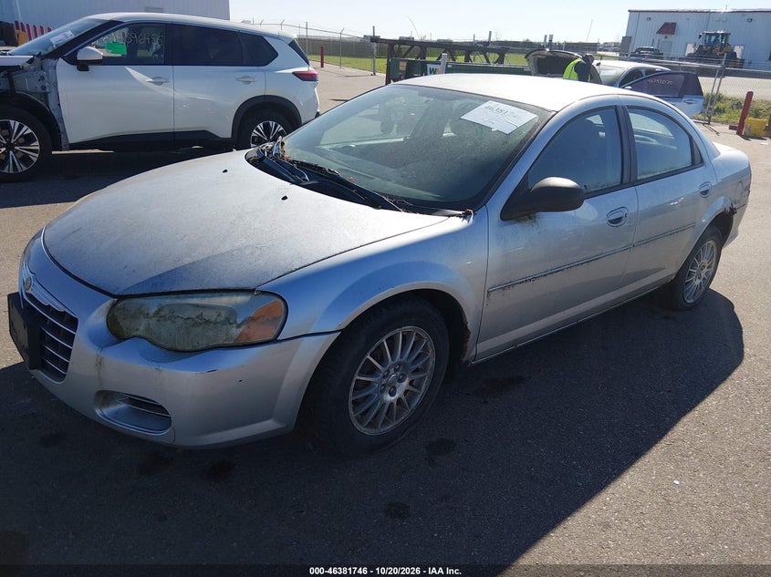 2004 Chrysler Sebring, Обычный износ, IAAI, VIN 1C3EL46XX4N307763 — фото 2