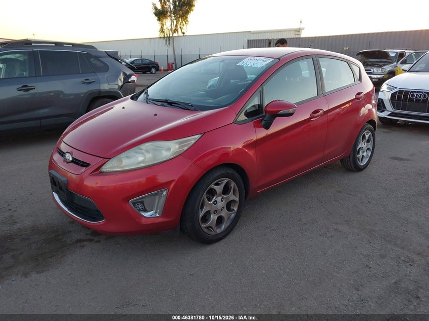 2011 Ford Fiesta Ses, Правый зад, IAAI, VIN 3FADP4FJ5BM116806 — фото 2