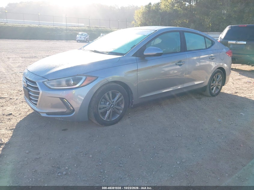 Vin: 5npd84lf9hh187481, lot: 46882185, hyundai elantra value edition 20172