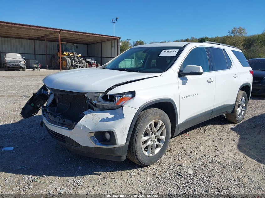 Vin: 1gnergkw0lj213249, lot: 46882192, chevrolet traverse fwd lt cloth 20202