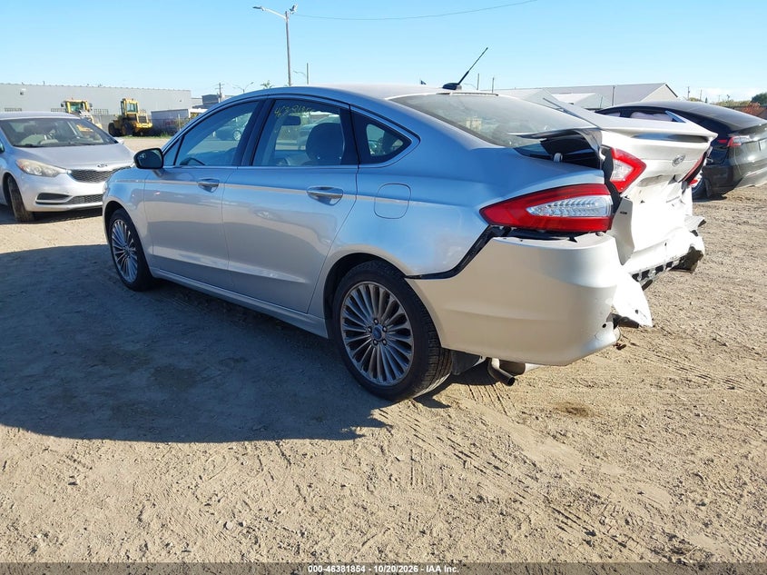 Vin: 3fa6p0k9xdr172047, lot: 46882200, ford fusion titanium 20133