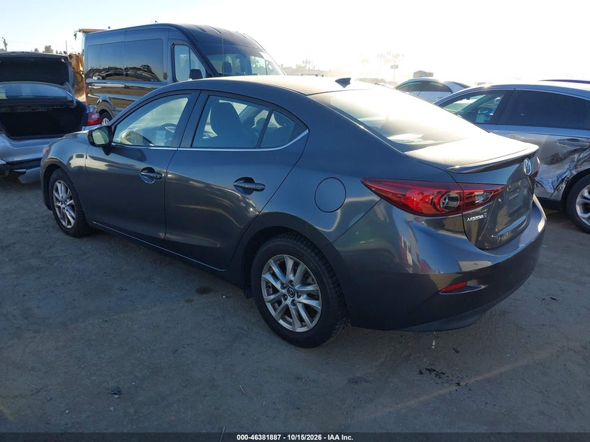 Vin: jm1bm1w76g1347117, lot: 46882234, mazda mazda3 i touring 20163
