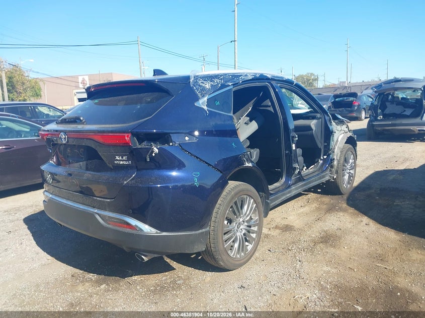 Vin: jteaaaah5mj004908, lot: 46882251, toyota venza xle 20214