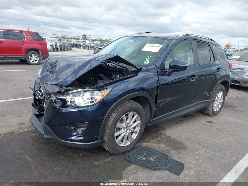 Vin: jm3ke2cyxg0648115, lot: 46882275, mazda cx-5 touring 20162