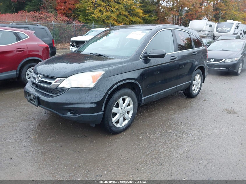 Vin: 5j6re4h47bl098981, lot: 46882300, honda cr-v se 20112