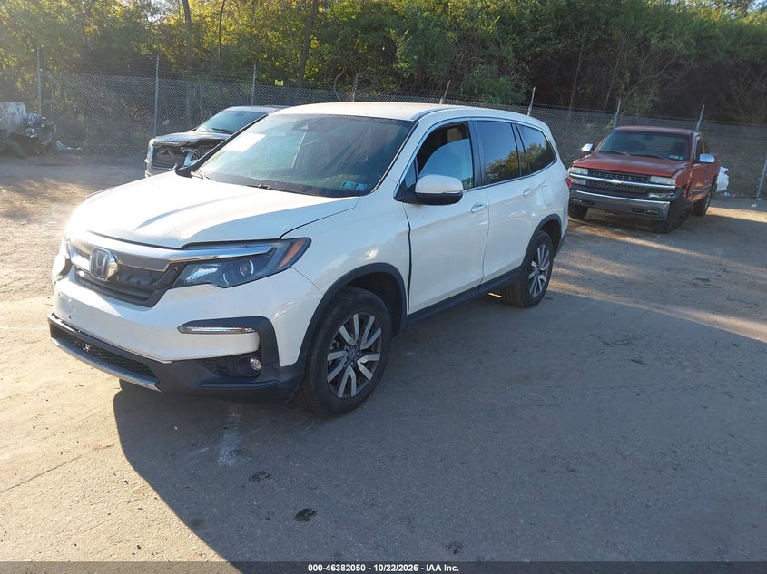 Vin: 5fnyf6h3xkb076073, lot: 46882397, honda pilot ex 20192