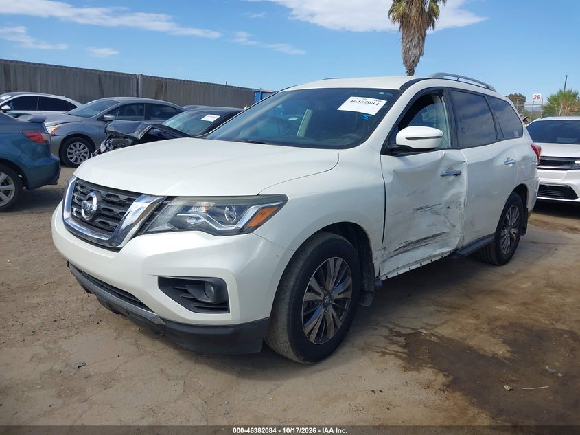 2018 NISSAN PATHFINDER VIN 5N1DR2MN2JC649027 — фото 2