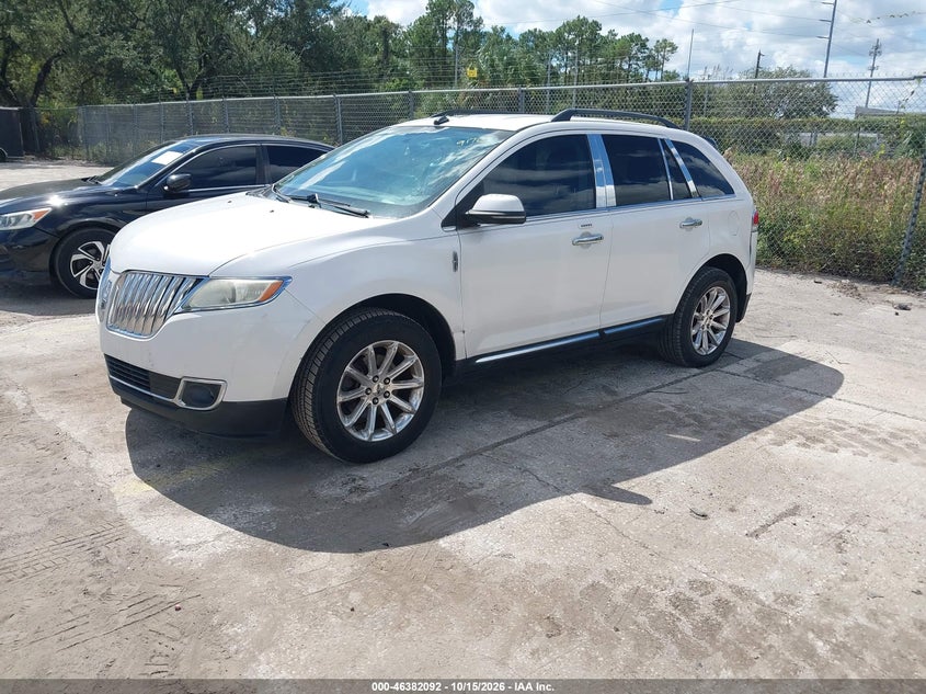 LINCOLN MKX 2013 VIN 2LMDJ6JK0DBL32834