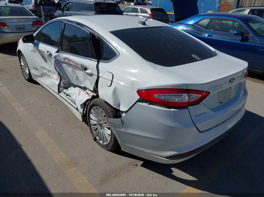 Vin: 3fa6p0lu5fr245184, lot: 46882442, ford fusion hybrid se 20153