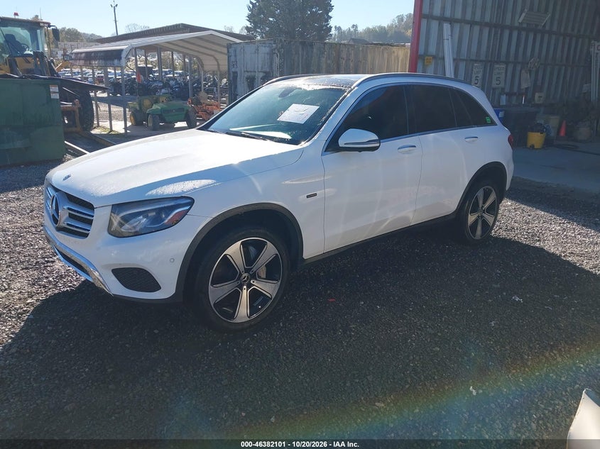 2019 Mercedes-Benz Glc 350E 4Matic, Левый бок, IAAI, VIN WDC0G5EB5KF563199 — фото 2