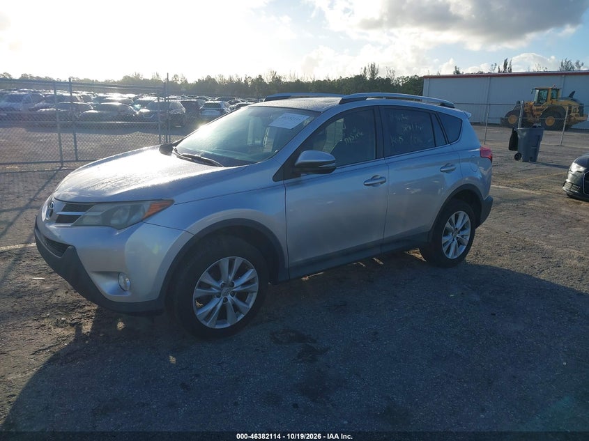 Vin: 2t3dfrev8fw387586, lot: 46882461, toyota rav4 limited 20152