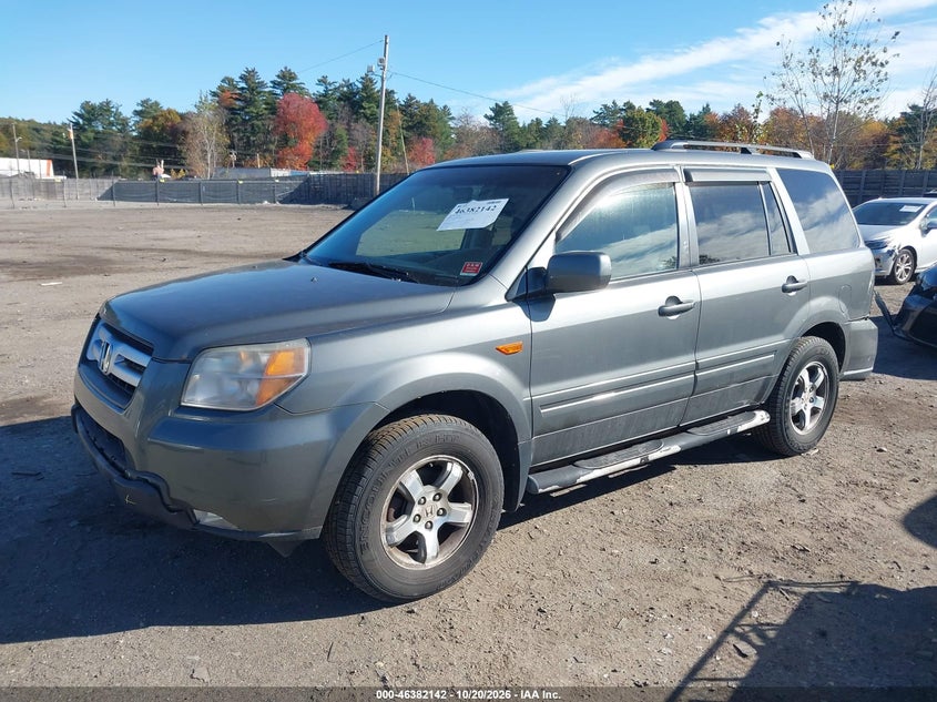 2008 Honda Pilot Ex-L, Удар сзади, IAAI, VIN 5FNYF18788B026304 — фото 2