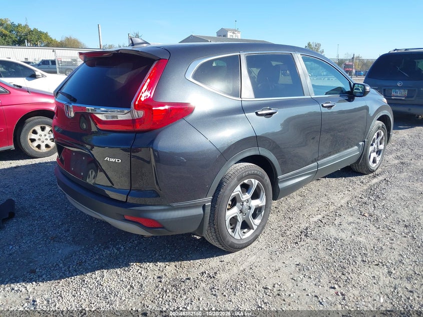 Vin: 2hkrw2h82kh615540, lot: 46882497, honda cr-v ex-l 20194