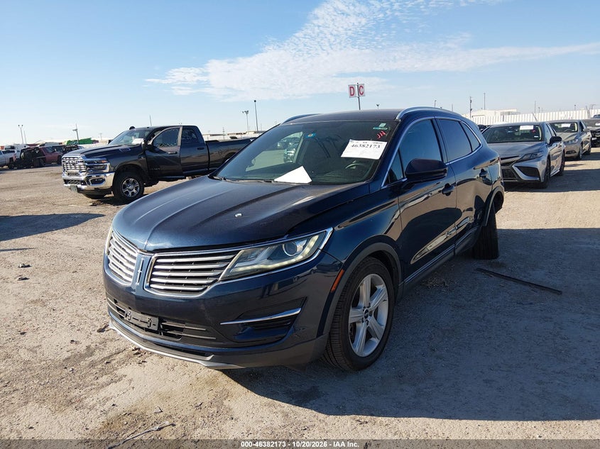 2016 Lincoln Mkc Premier, Левый зад, IAAI, VIN 5LMCJ1C9XGUJ10978 — фото 2