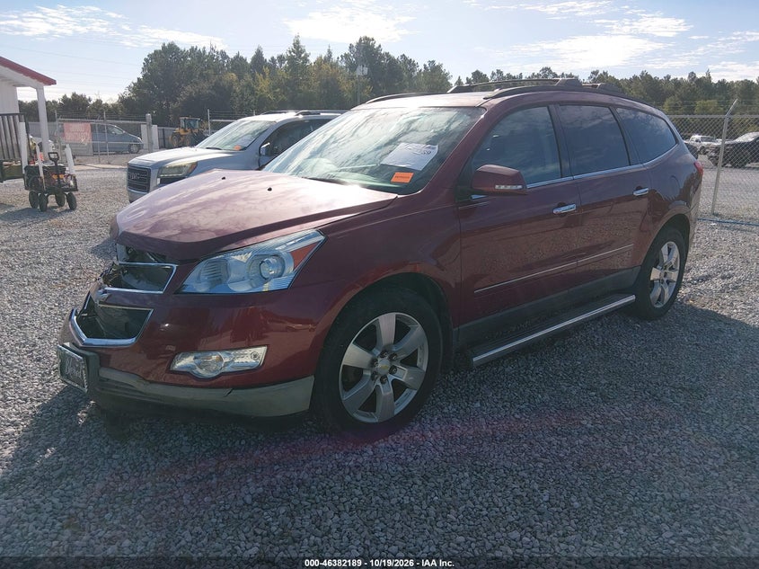 Vin: 1gnlrhedxaj256095, lot: 46882536, chevrolet traverse ltz 20102
