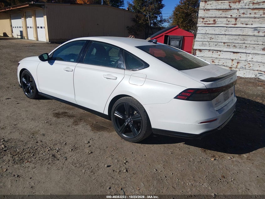 Vin: 1hgcy2f73pa015975, lot: 46882580, honda accord hybrid sport-l 20233
