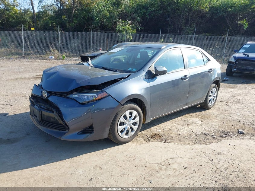Vin: 5yfburhe9jp771646, lot: 46882592, toyota corolla l 20182