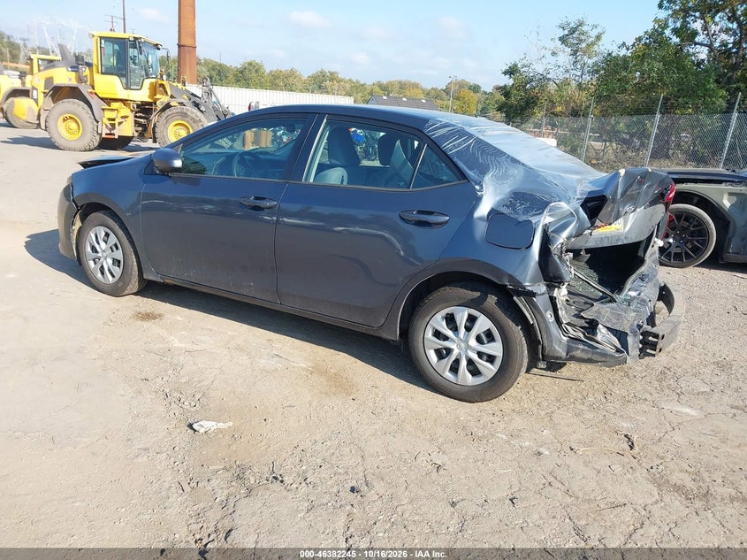 Vin: 5yfburhe9jp771646, lot: 46882592, toyota corolla l 20183