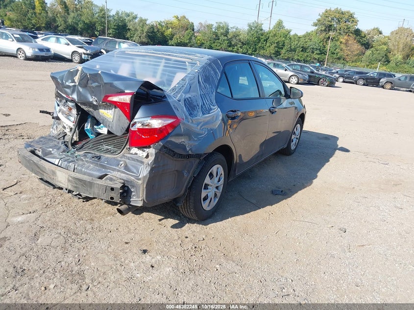 Vin: 5yfburhe9jp771646, lot: 46882592, toyota corolla l 20184