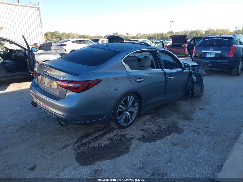 Vin: jn1ev7ar5km591745, lot: 46882595, infiniti q50 3.0t sport 20194