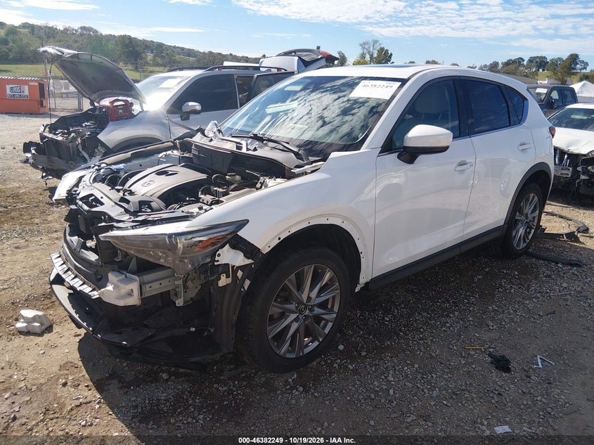 Vin: jm3kfadm1j1429886, lot: 46882596, mazda cx-5 grand touring 20182