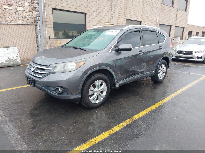 Vin: 2hkrm4h71eh601738, lot: 46882603, honda cr-v ex-l 20142