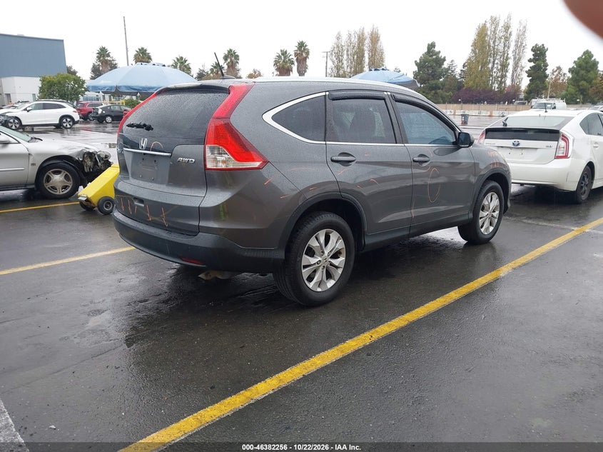 Vin: 2hkrm4h71eh601738, lot: 46882603, honda cr-v ex-l 20144