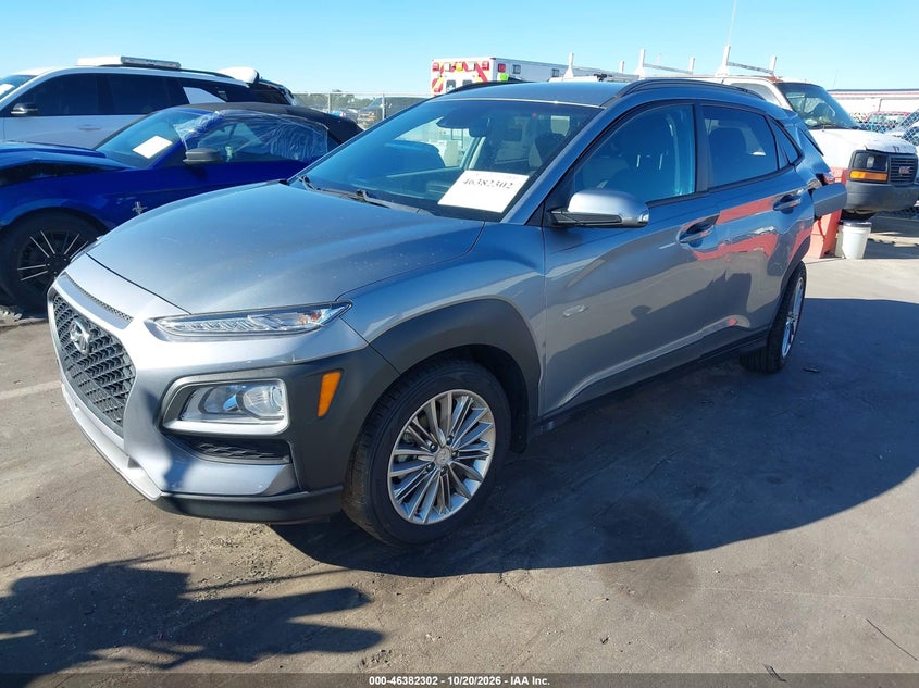 Vin: km8k62aa7mu628609, lot: 46882648, hyundai kona sel plus 20212