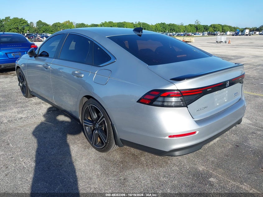 Vin: 1hgcy2f54sa019606, lot: 46882653, honda accord hybrid sport 20253