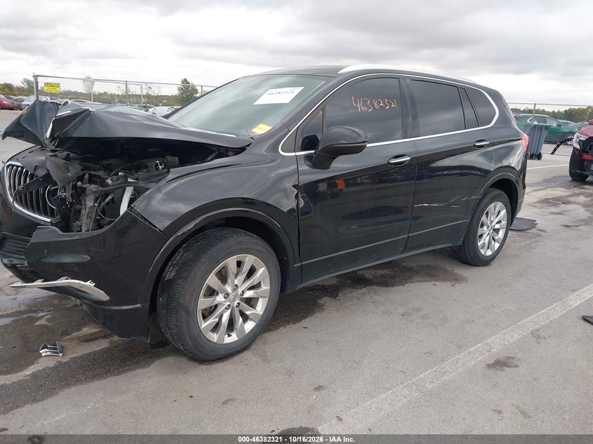 Vin: lrbfxbsa4hd118434, lot: 46882668, buick envision essence 20172