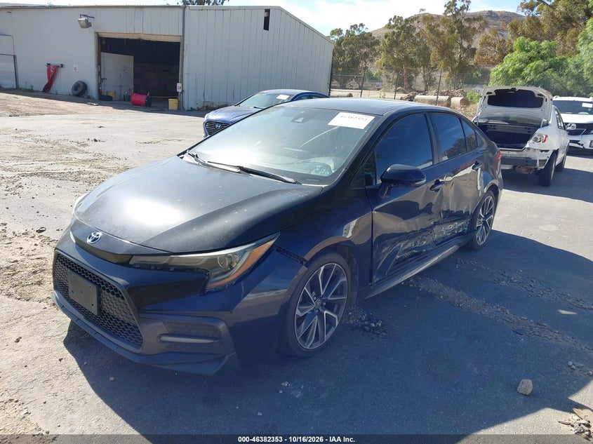 Vin: 5yfp4rce5lp043564, lot: 46882700, toyota corolla se 20202