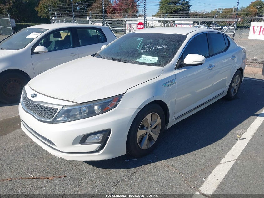 Vin: knagm4ad8g5092626, lot: 46882710, kia optima hybrid 20162