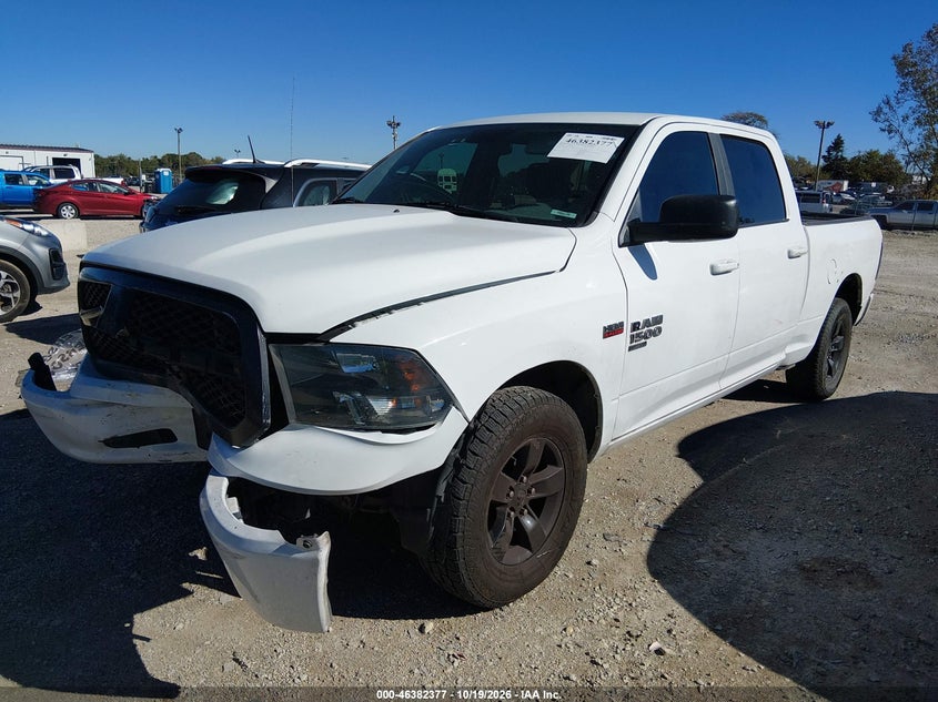 Vin: 1c6rr7tt2ls119602, lot: 46882724, ram 1500 classic slt  4x4 6'4 box 20202