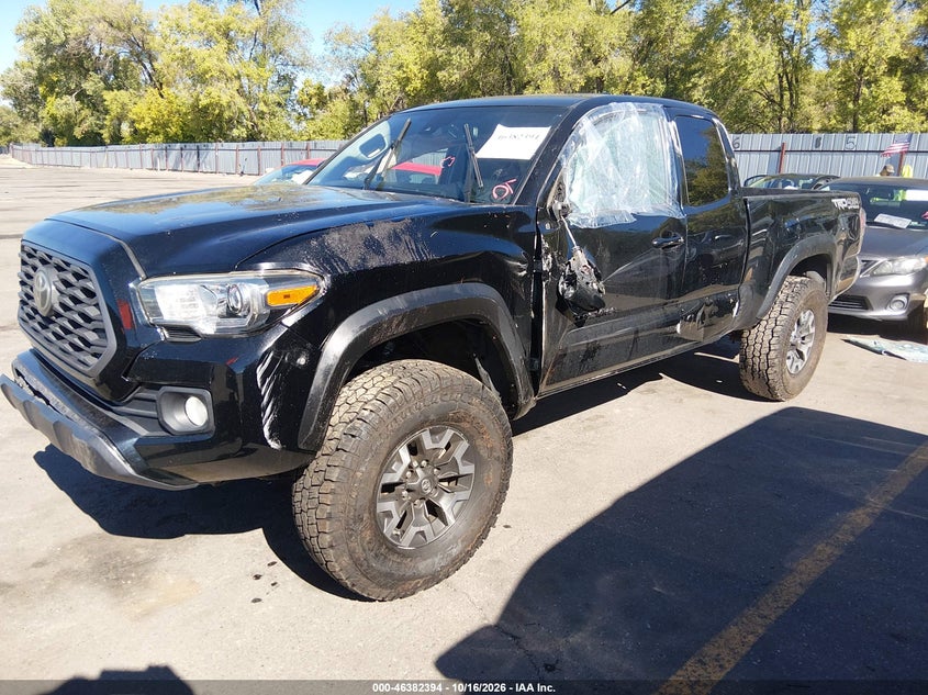 Vin: 3tysz5an7mt010702, lot: 46882741, toyota tacoma trd off-road 20212