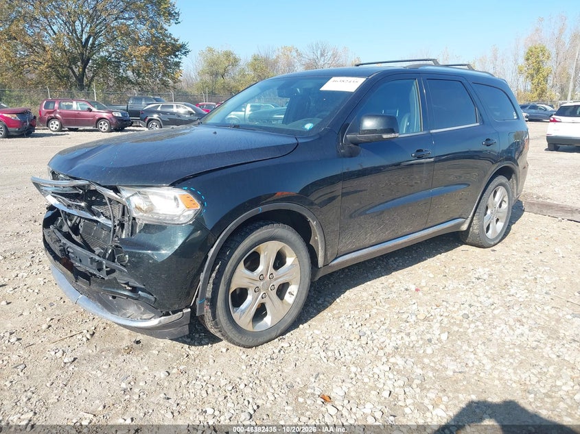 2015 Dodge Durango Limited, Неизвестно, IAAI, VIN 1C4RDJDG7FC917467 — фото 2