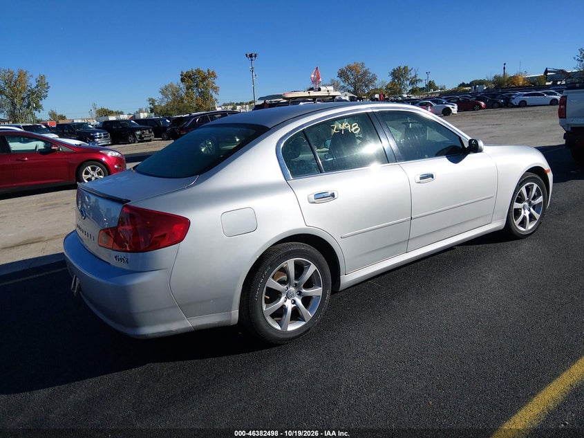 INFINITI G35X 2006 VIN JNKCV51F96M609215