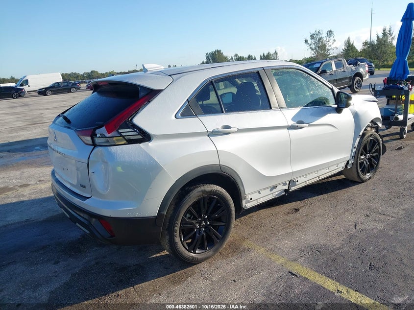 Vin: ja4atvaa6rz041316, lot: 46882848, mitsubishi eclipse cross le s-awc 20244