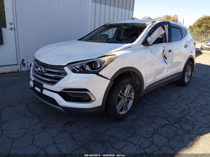 Vin: 5nmzt3lb9hh010891, lot: 46882862, hyundai santa fe sport 2.4l 20172