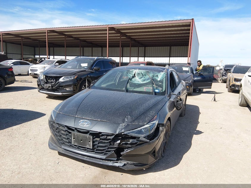 Vin: 5nplm4ag6ph103747, lot: 46882865, hyundai elantra sel 20232