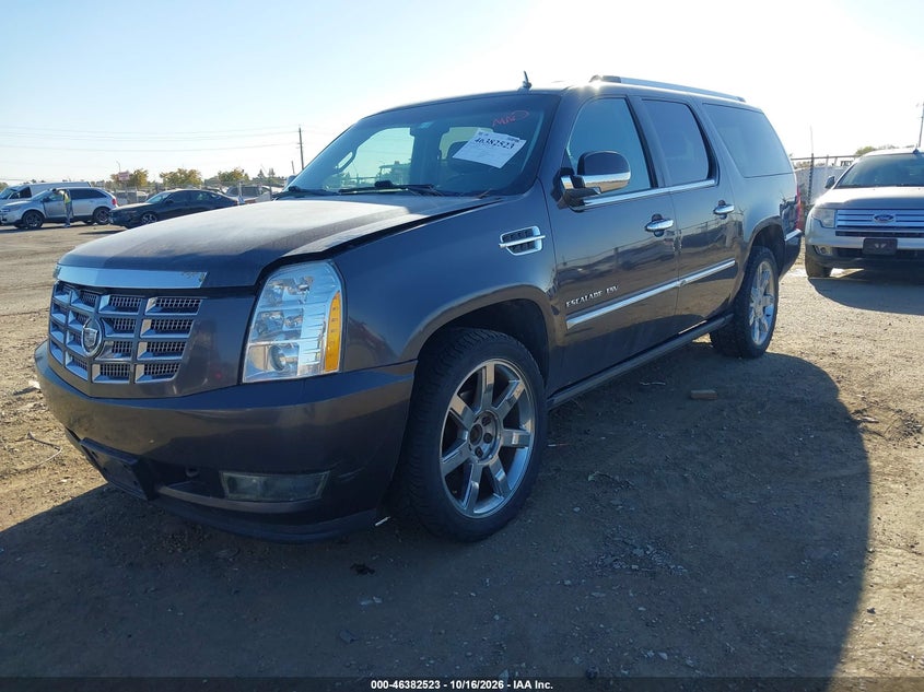 Vin: 1gyukjef0ar249095, lot: 46882870, cadillac escalade esv premium 20102