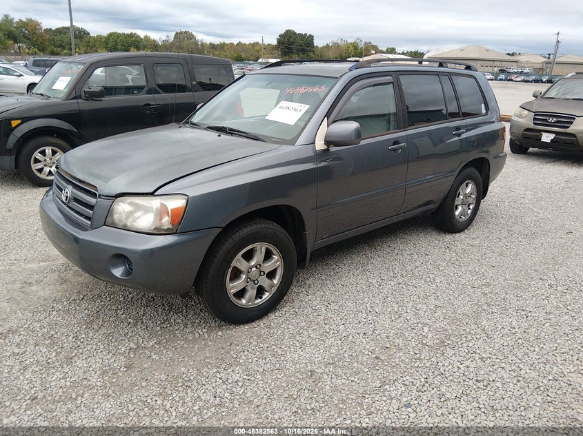 2005 Toyota Highlander V6, Normal Wear & Tear, IAAI, VIN JTEDP21A550079135 — photo 2