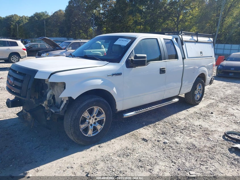 Vin: 1ftex1cw0ake01299, lot: 46882911, ford f-150 stx/xl 20102