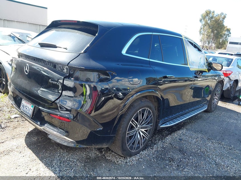 Vin: 4jgdm2eb5ra031324, lot: 46882921, mercedes-benz eqs 450 suv 4matic 20244