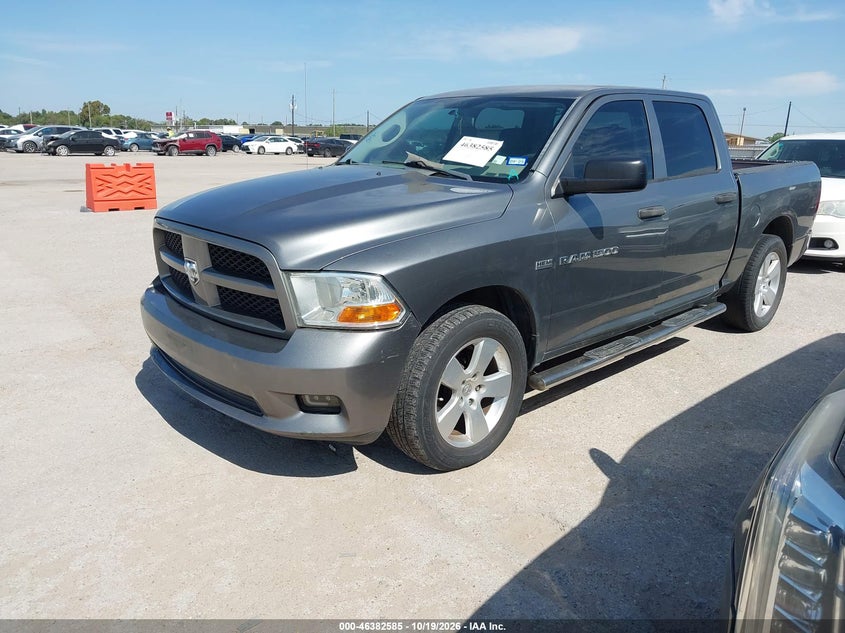 RAM 1500 2012 VIN 1C6RD6KTXCS293959
