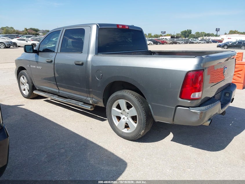 RAM 1500 2012 VIN 1C6RD6KTXCS293959