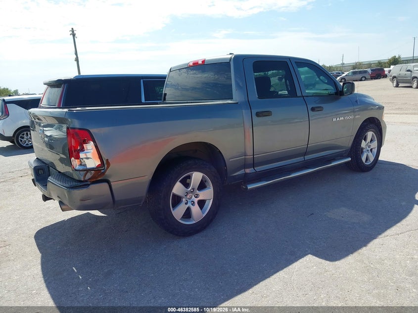 RAM 1500 2012 VIN 1C6RD6KTXCS293959