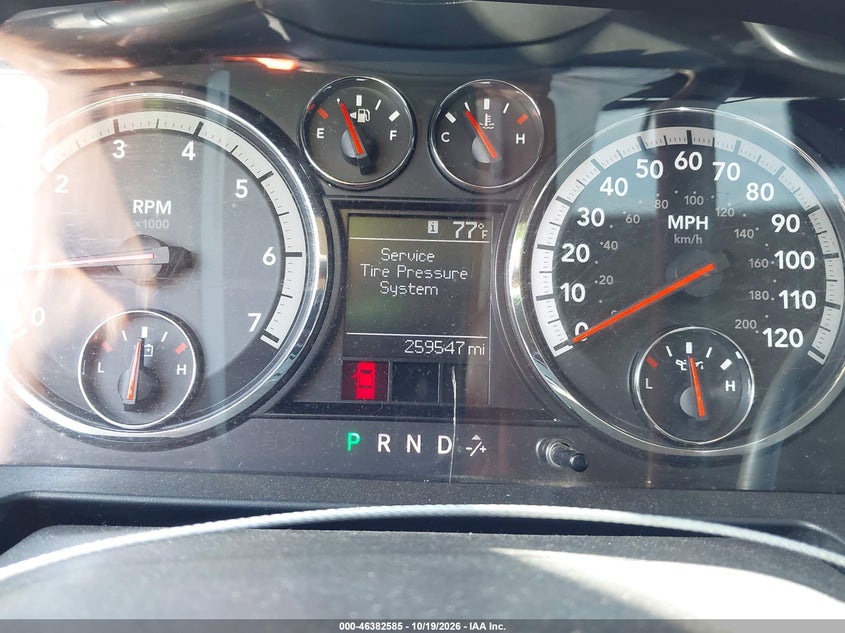 RAM 1500 2012 VIN 1C6RD6KTXCS293959