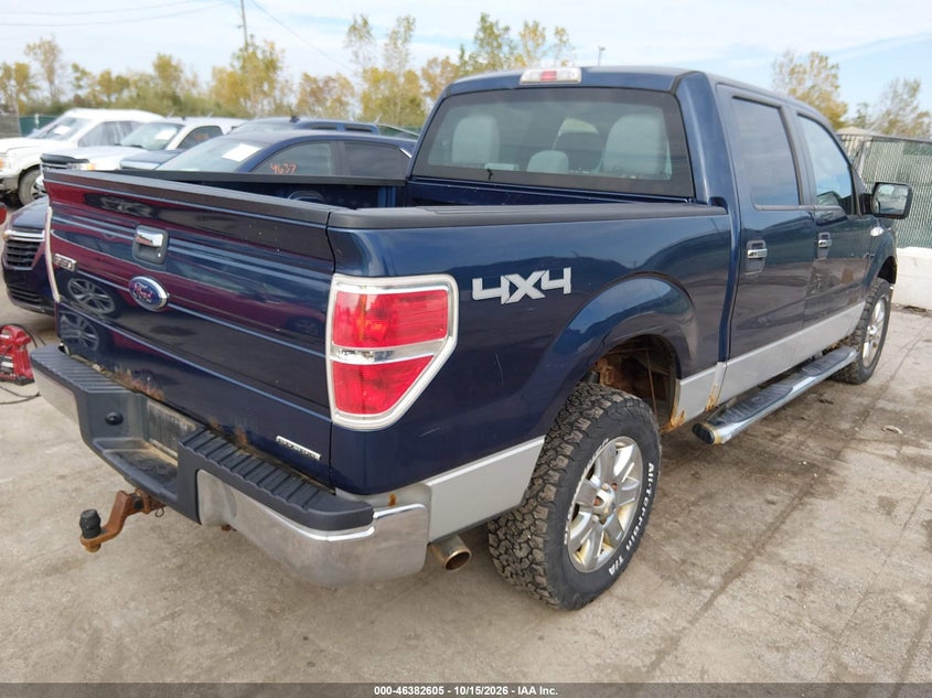 Vin: 1ftfw1ef6dfb50967, lot: 46882952, ford f-150 xlt 20134