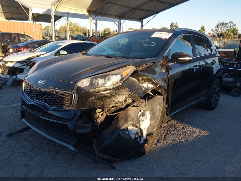 Vin: kndpn3ac3j7427367, lot: 46882958, kia sportage ex 20182